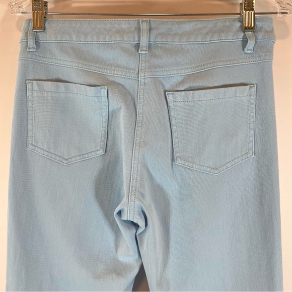 J. McLaughlin Baby Blue Skinny Jeans. Size 4 - Picture 8 of 10